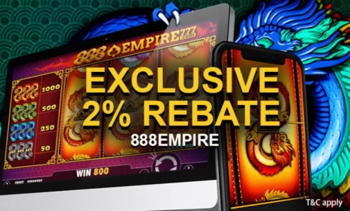 Empire777 2% Rebate bonus